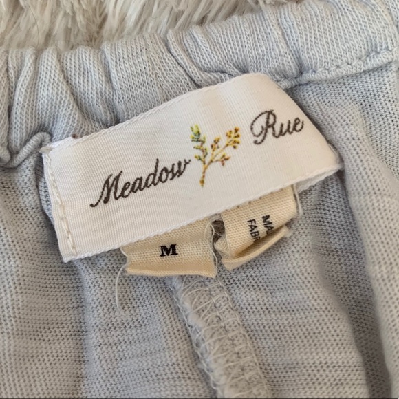 ANTHRO Meadow Rue Knotted Lace Tank Top - Picture 3 of 5